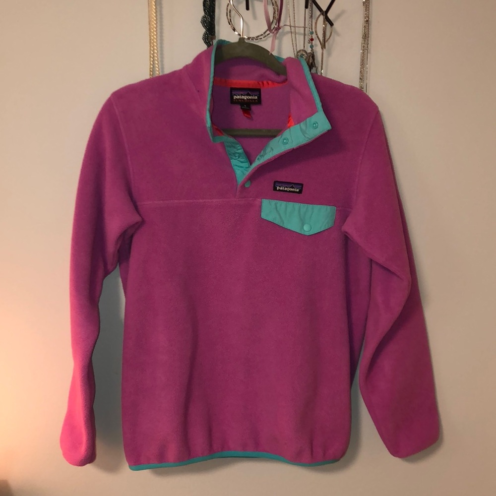 Women’s Patagonia Fleece Pink Synchilla